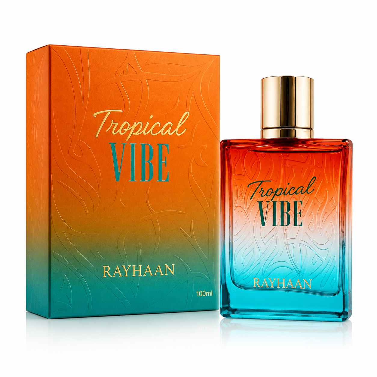 Perfume Fragrance Blue - Rayhaan Tropical Vibe EDP 100ml -