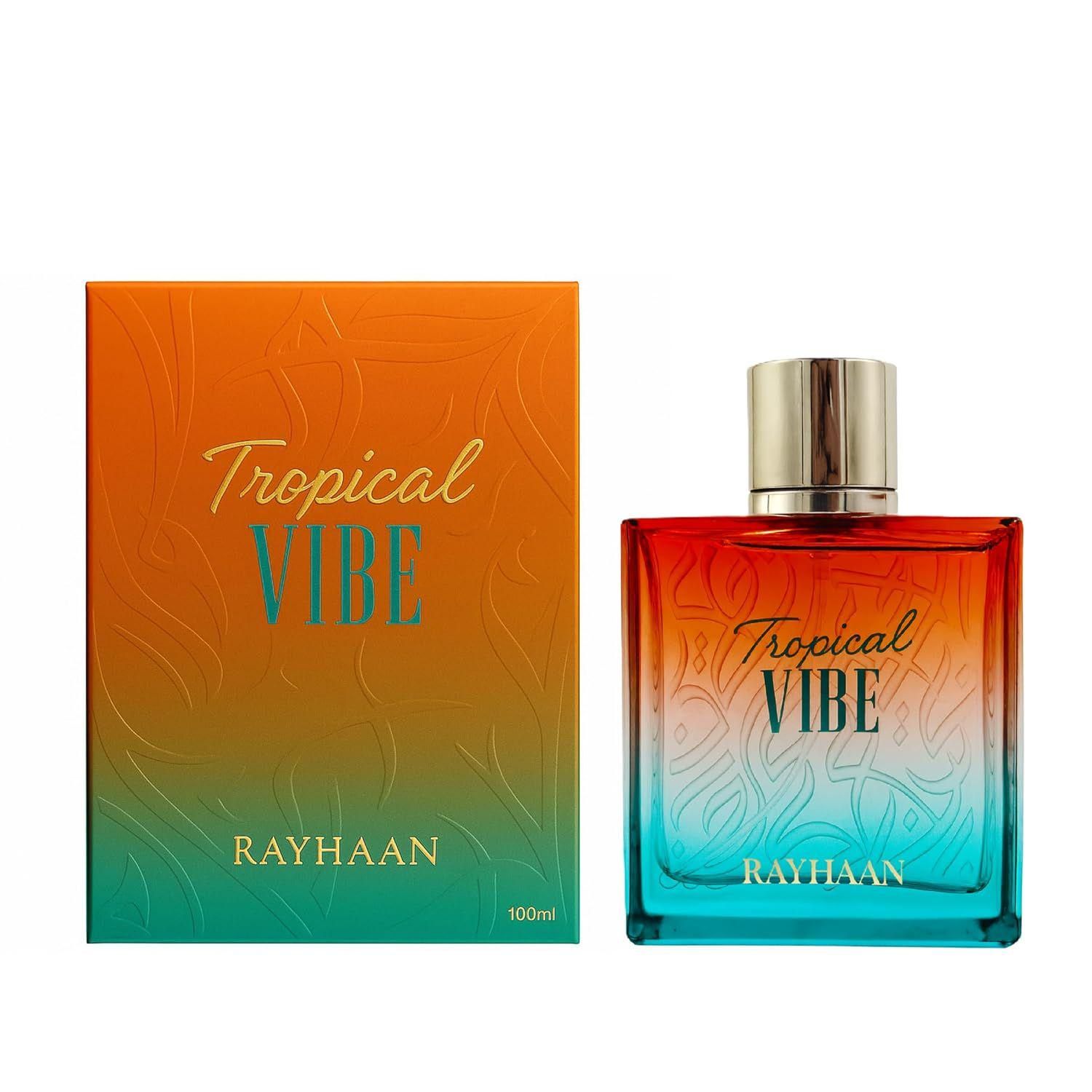 Rayhaan Tropical Vibe EDP 100m - Perfume Fragrance Blue ulasan dan harga