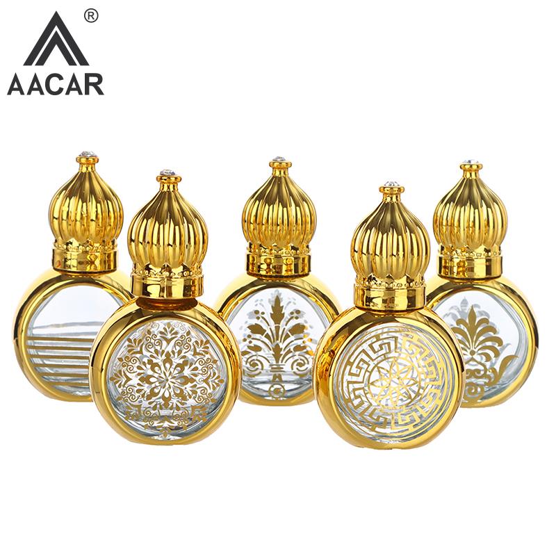 1pc 10ml Gold Arabic Crystal E - Attar Oil Roll On ulasan dan harga