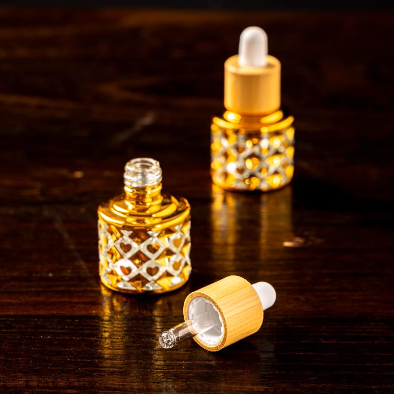 1pcs 8ML Empty Gold Glass Roll - Attar Oil Roll On ulasan dan harga