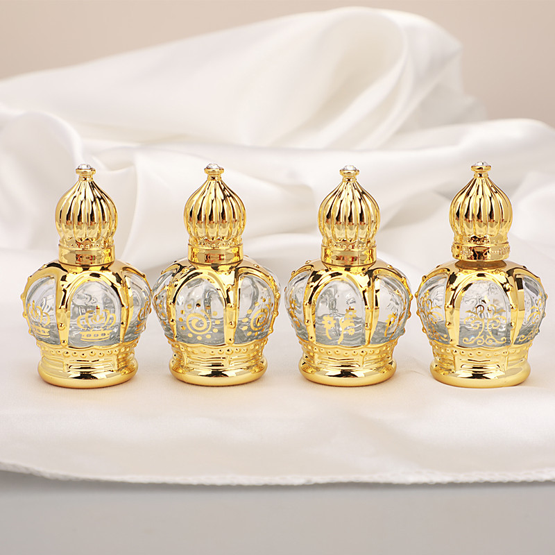 10/30/40pcs 15ml Empty Gold Gl - Attar Oil Roll On ulasan dan harga