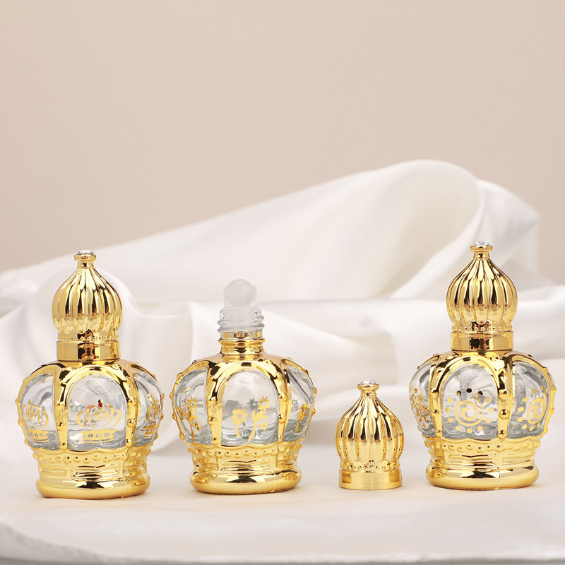 10/30/40pcs 15ml Empty Gold Gl - Attar Oil Roll On ulasan dan harga