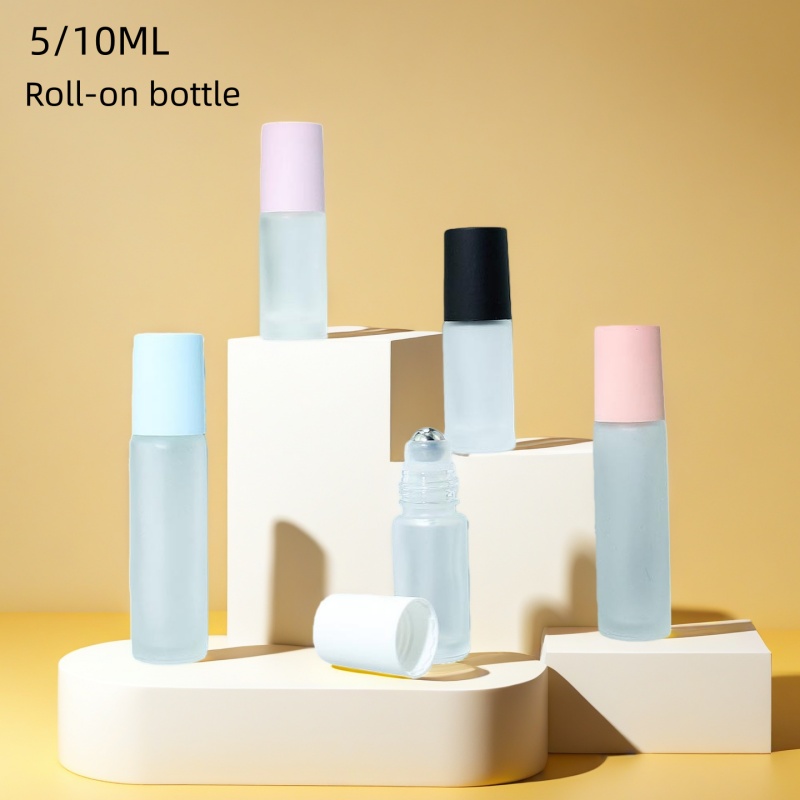 50pcs 5ml/10ml Thickened CLear - Attar Oil Roll On ulasan dan harga