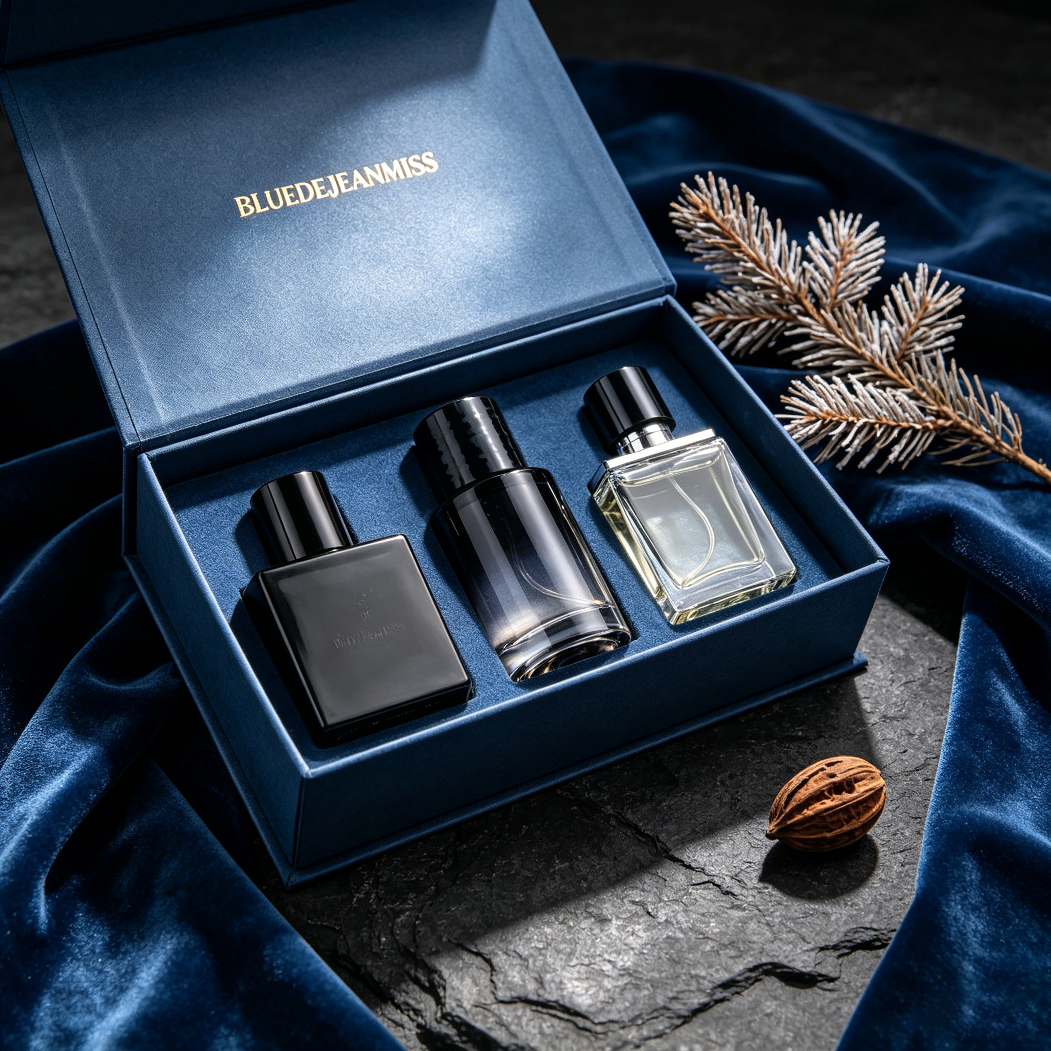 Jean Miss 3Pcs Men Perfume Gif - Perfume Fragrance Blue ulasan dan harga