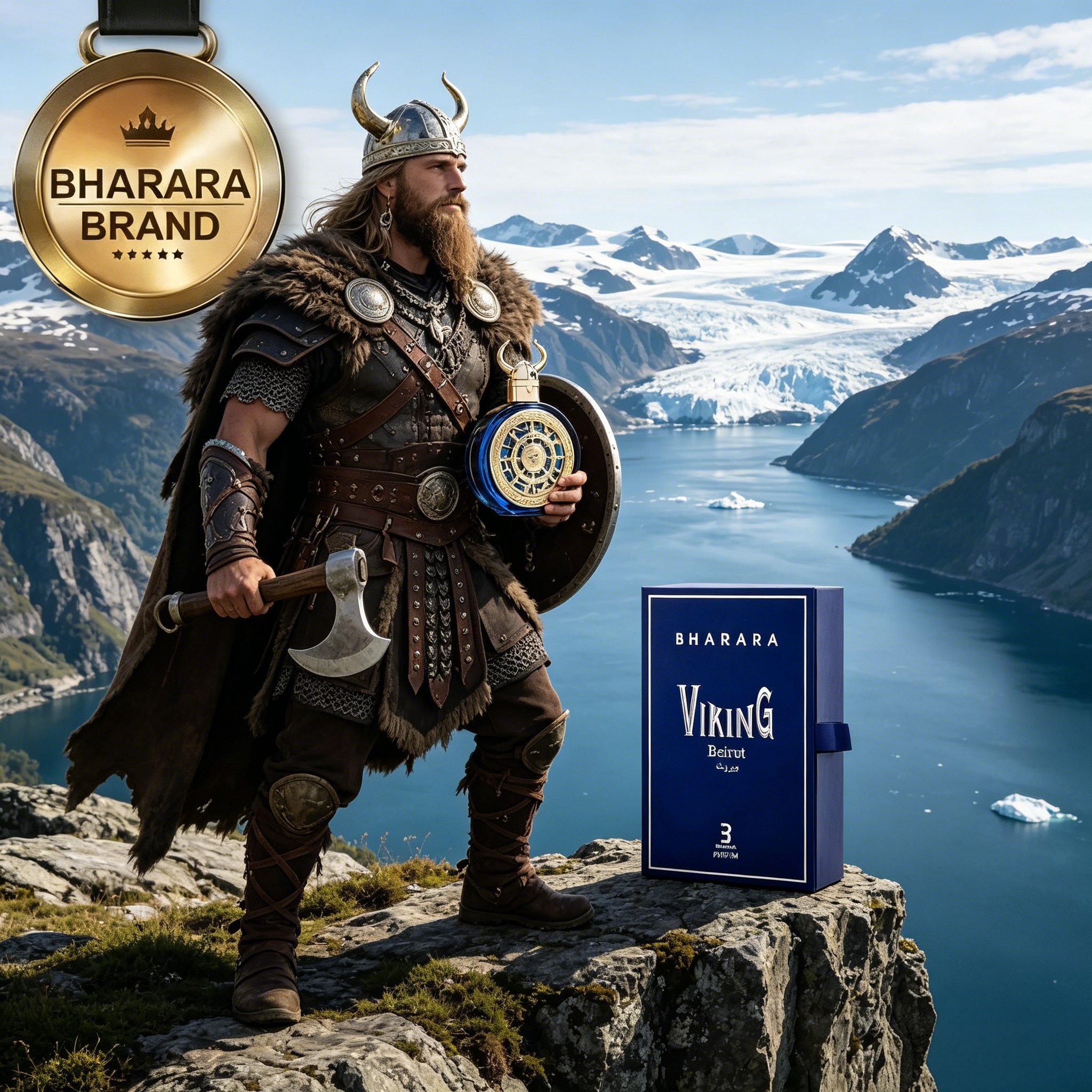 Bharara Viking Beirut EDP Men  - Perfume Fragrance Blue ulasan dan harga