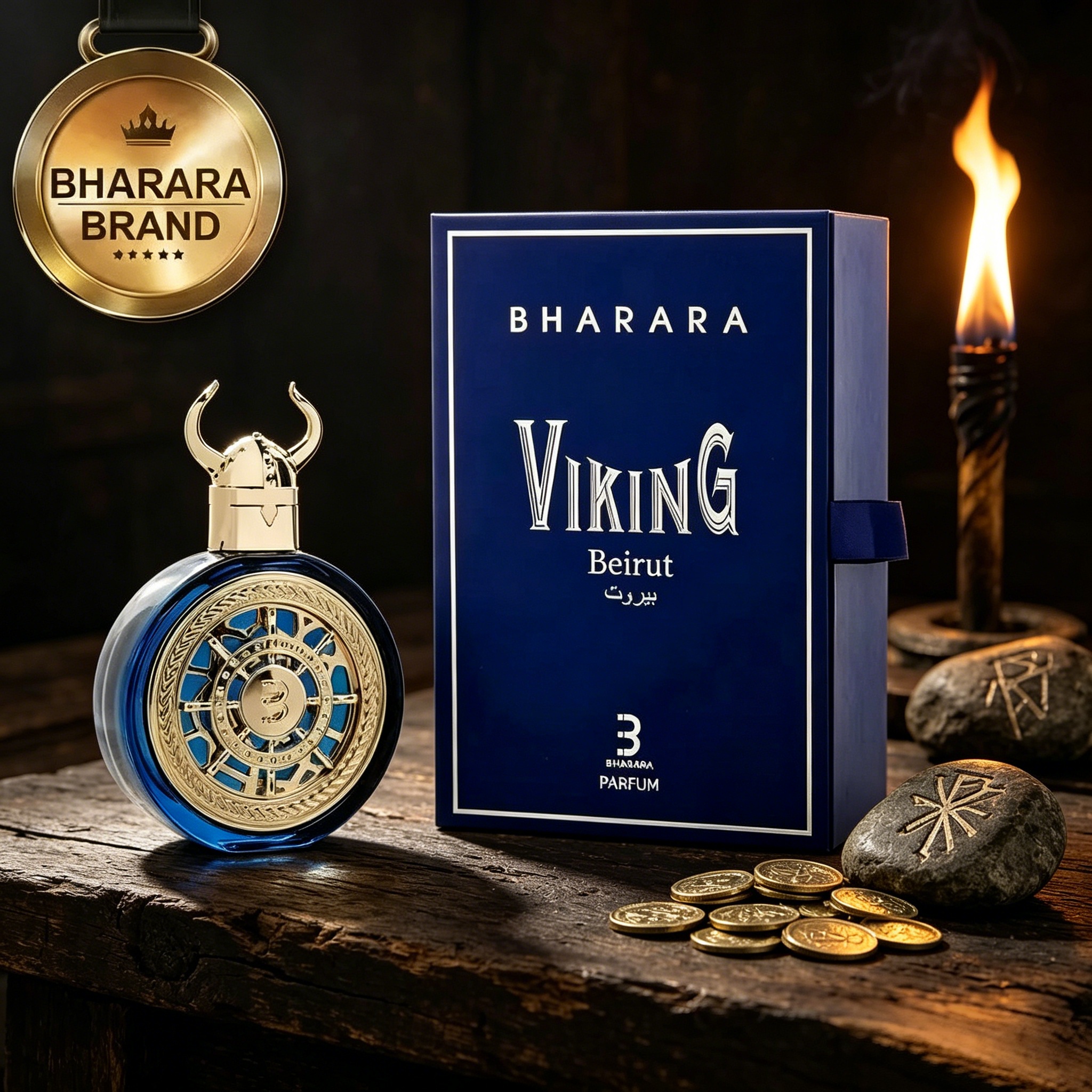 Bharara Viking Beirut EDP Men  - Perfume Fragrance Blue ulasan dan harga