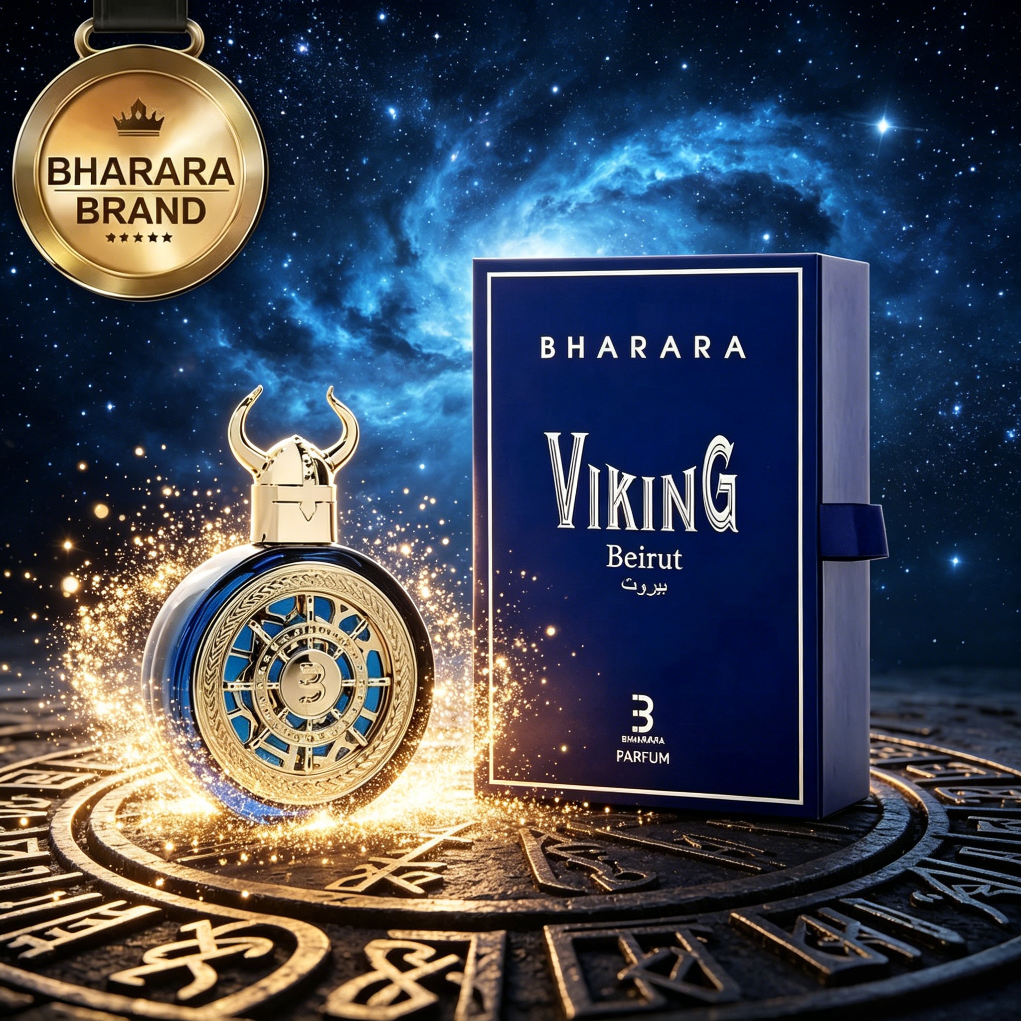 Bharara Viking Beirut EDP Men  - Perfume Fragrance Blue ulasan dan harga