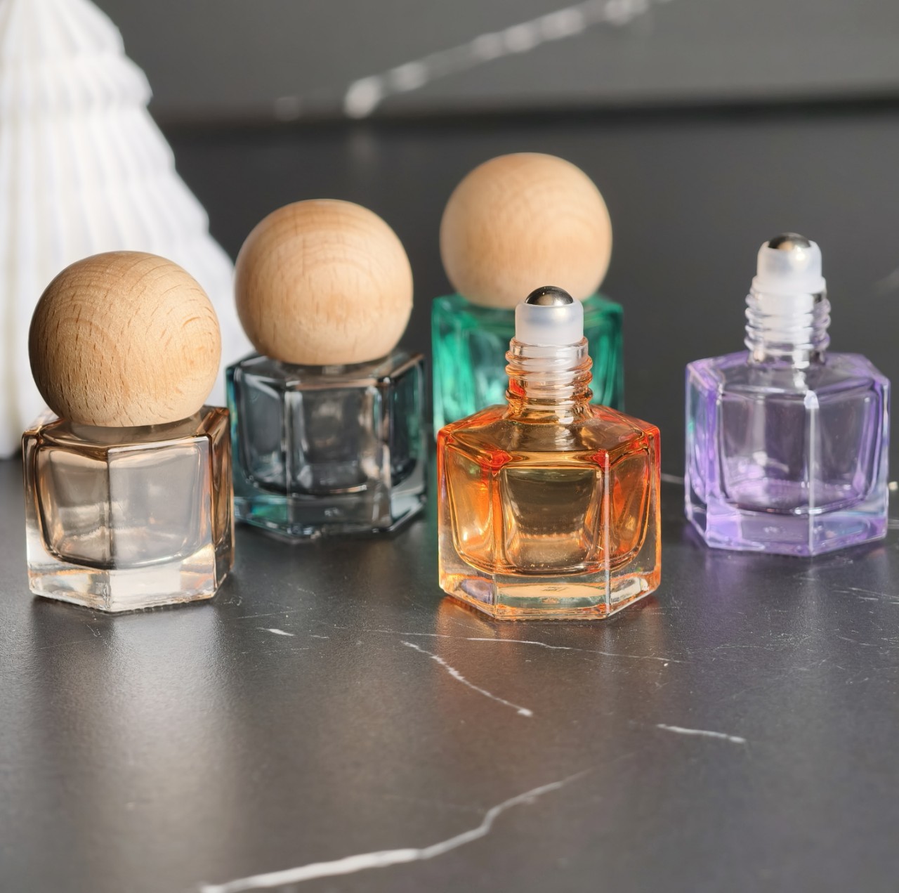 8ml Empty Glass Perfume Bottle - Attar Oil Roll On ulasan dan harga