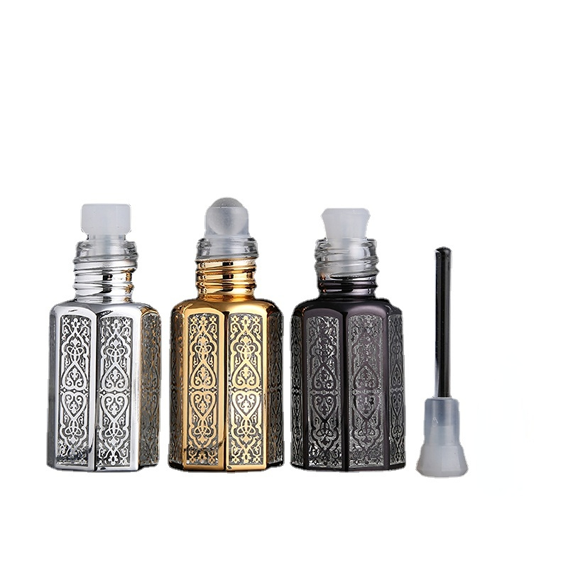 3ML 6ML Gold Roll on Glass Ess - Attar Oil Roll On ulasan dan harga