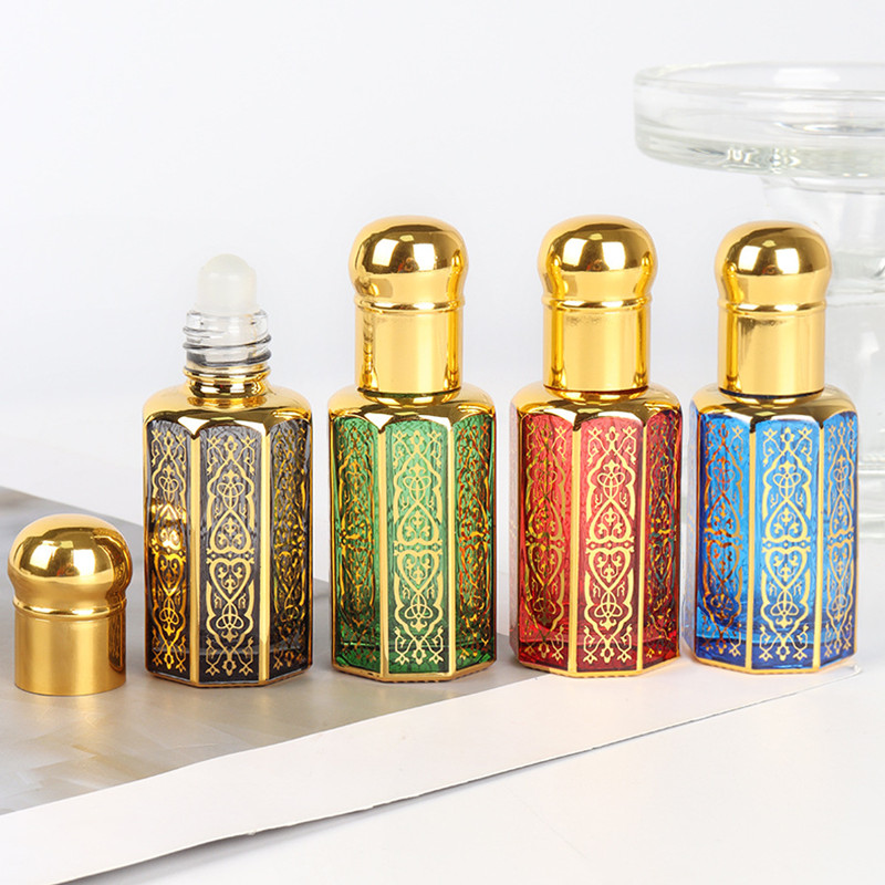 10/30/50pcs 3/6/12ml Colored G - Attar Oil Roll On ulasan dan harga