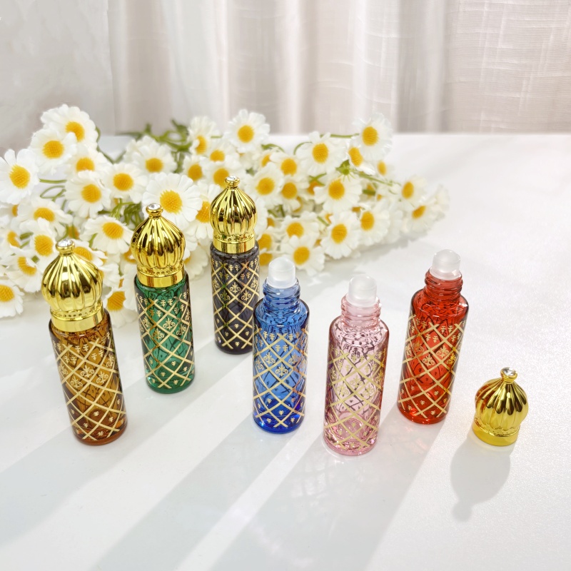 30pcs 8ml Empty Glass Roll-on  - Attar Oil Roll On ulasan dan harga